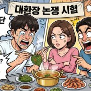 위대한 커플과 가장 친한 친구의 논쟁