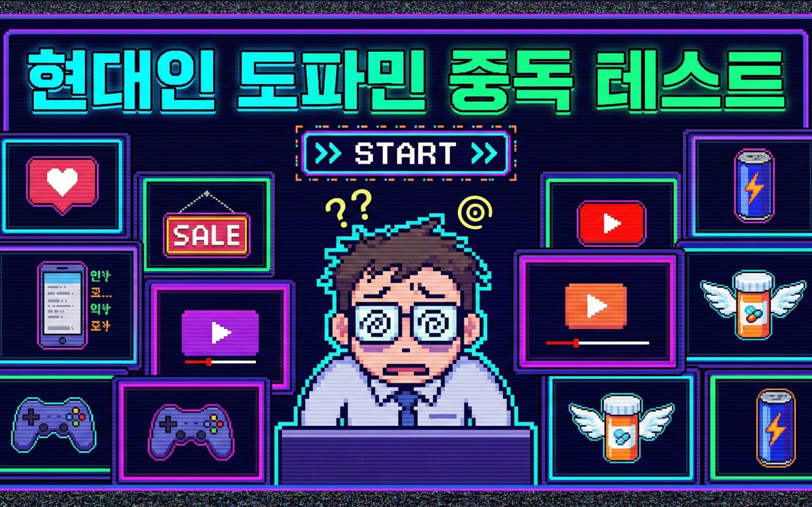 현대 도파민 중독 테스트